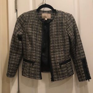 Banana Republic 0P Tweed Blazer